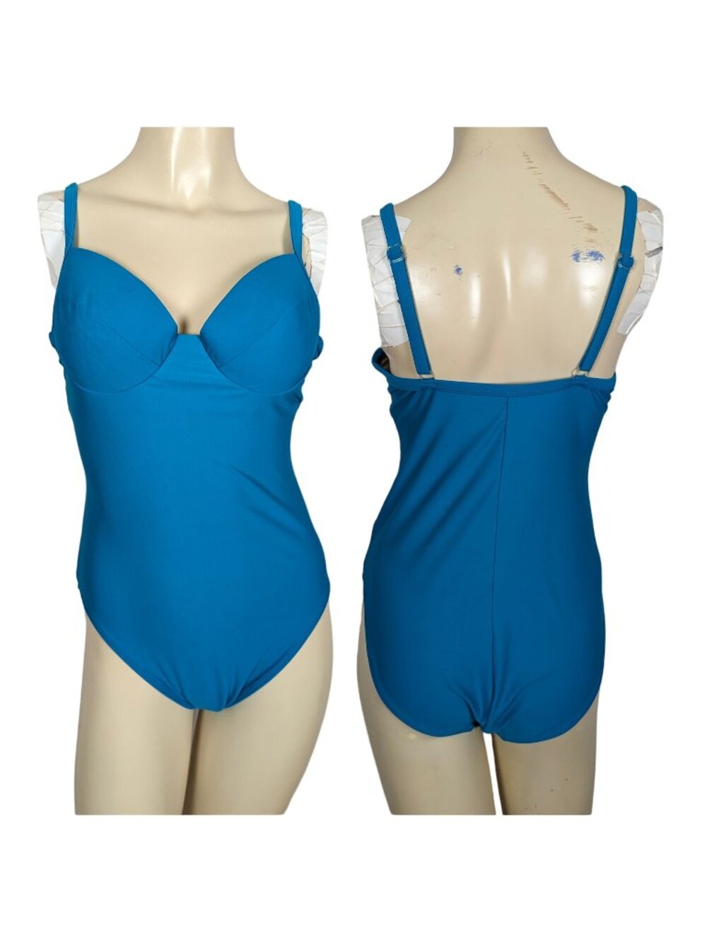 Sun Streak by Newport News one piece Swimsuit Vintage Size 10